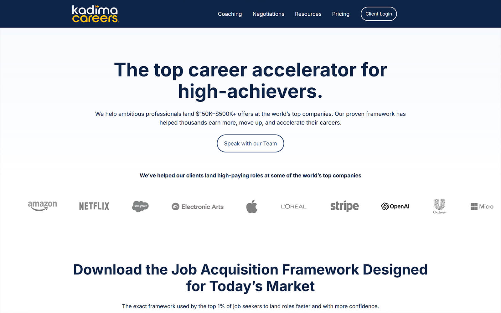 kadimacareers.com