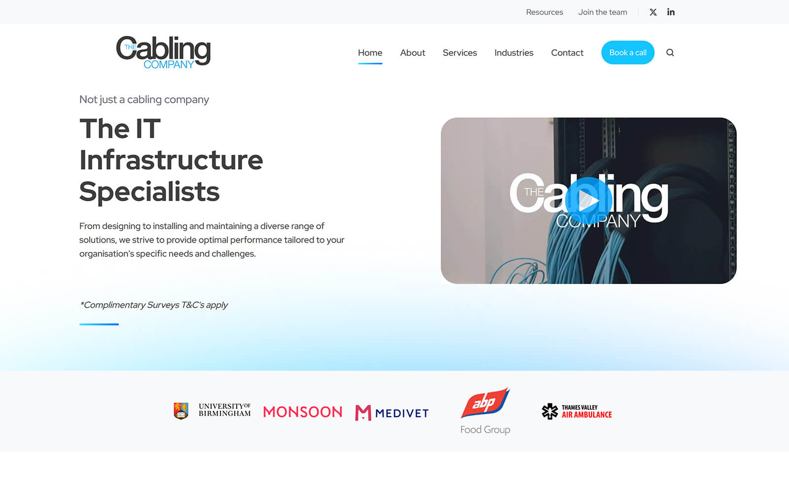 thecablingcompany.com